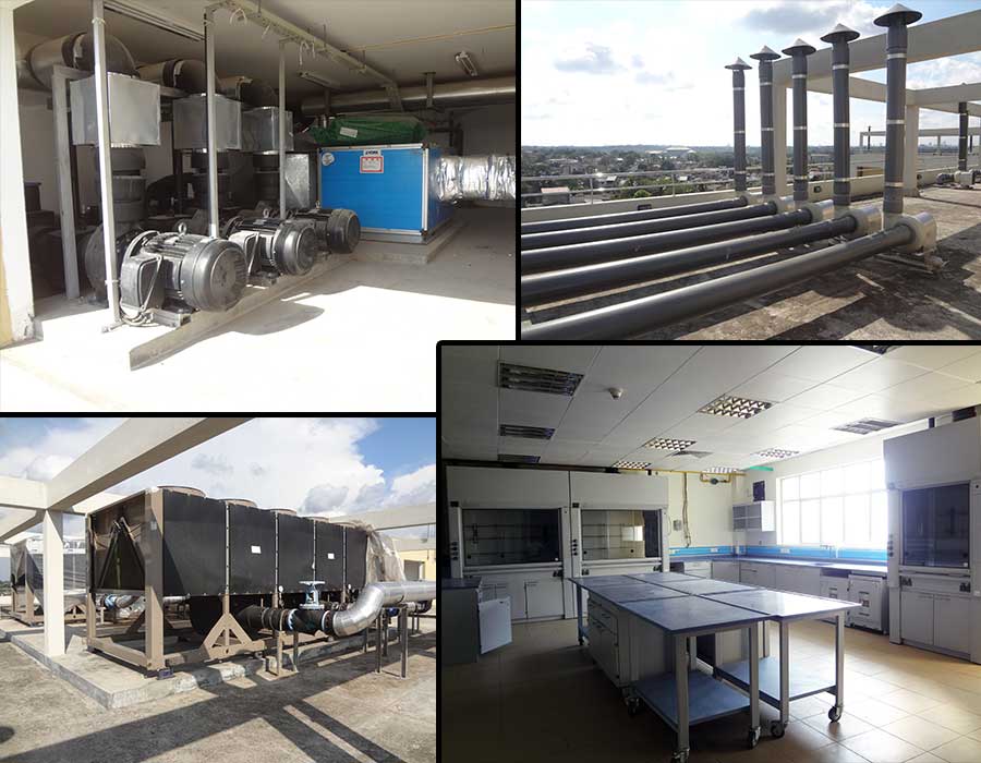 Design & Construction of Proposed Office and Laboratory Complex at Battaramulla for Department Government Analysis  